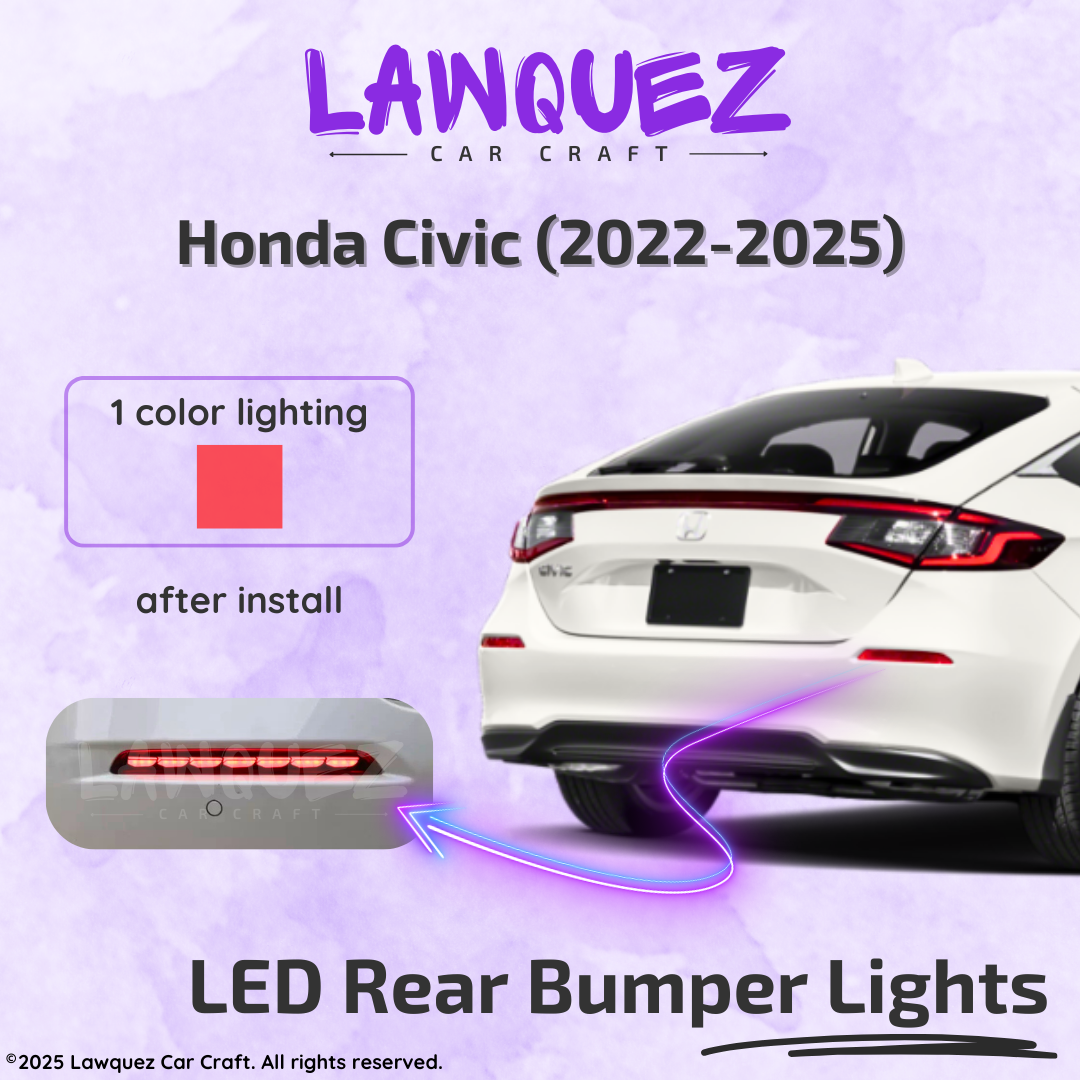 Honda Civic (2022-2025) LED Rear Bumper Lights