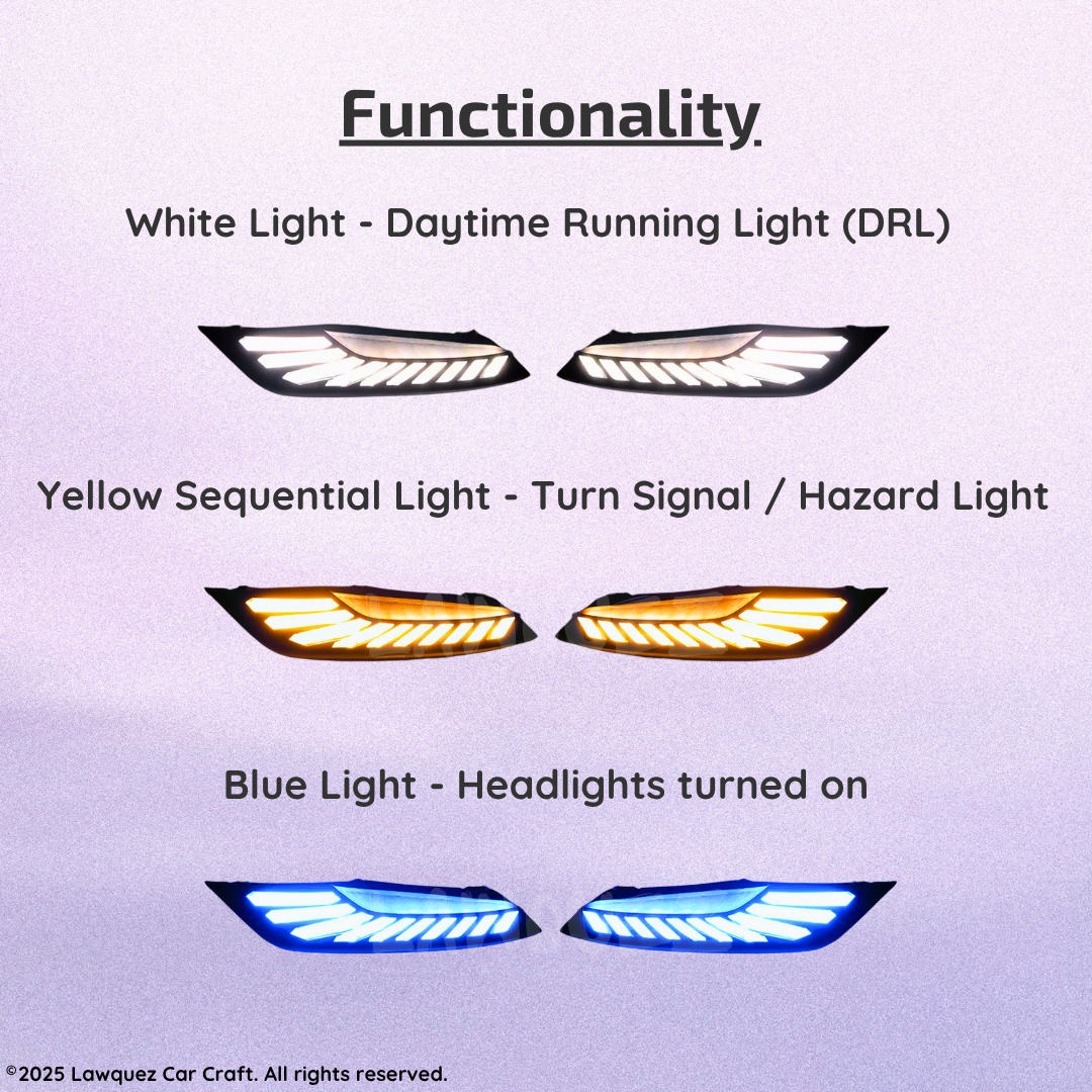 Mazda 3 Sedan (2019-2025) LED Fog Lights