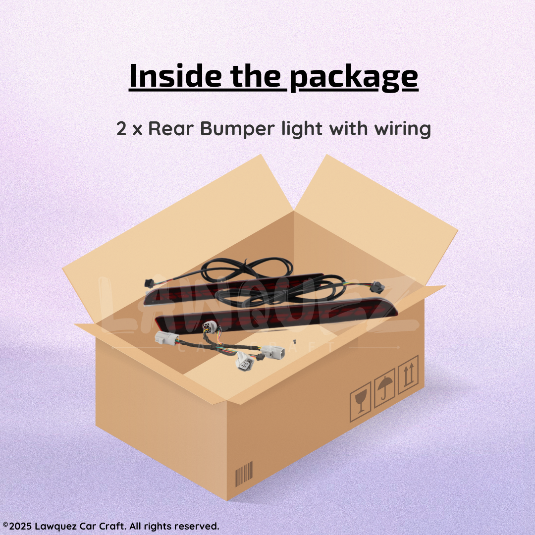 Toyota Sienna (2021-2025) LED Rear Bumper Lights