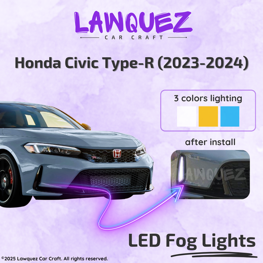 Honda Civic Type-R (2023-2024) LED Fog Lights