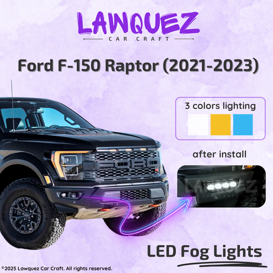 Ford F150 Raptor (2021-2023) LED Fog Lights