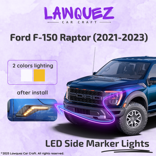 Ford F150 Raptor (2021-2023) LED Side Marker Lights