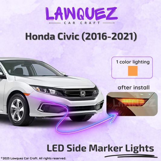 Honda Civic (2016-2021) LED Side Marker Lights