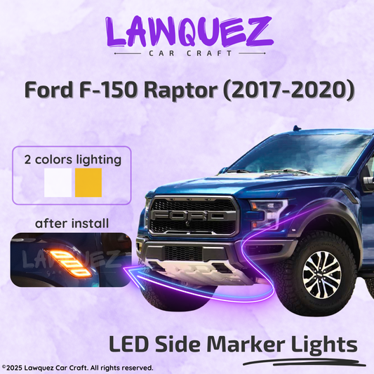 Ford F150 Raptor (2017-2020) LED Side Marker Lights