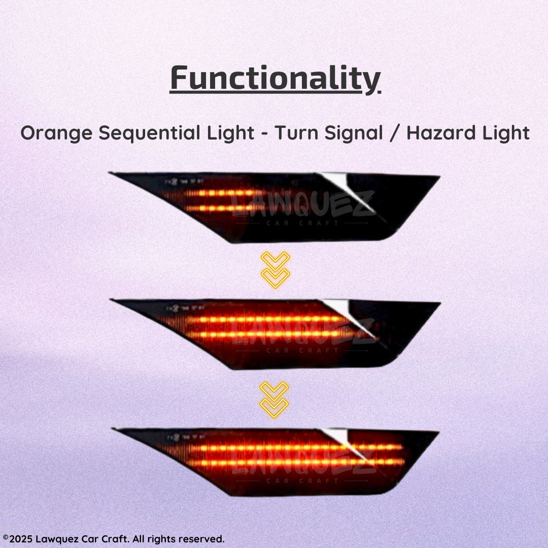 Honda Civic (2016-2021) LED Side Marker Lights