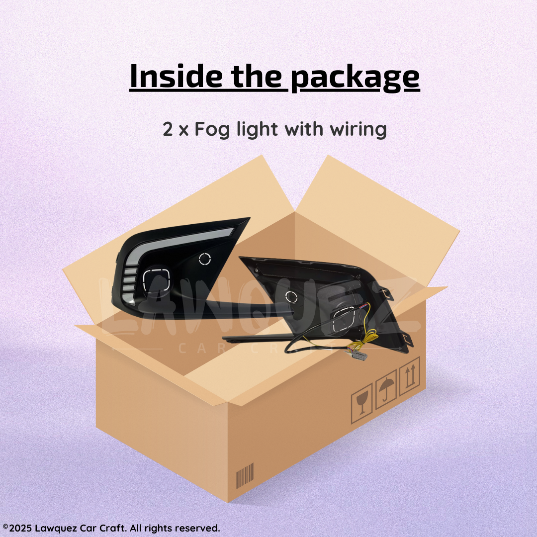 Honda Civic (2022-2024) LED L-shape Fog Lights