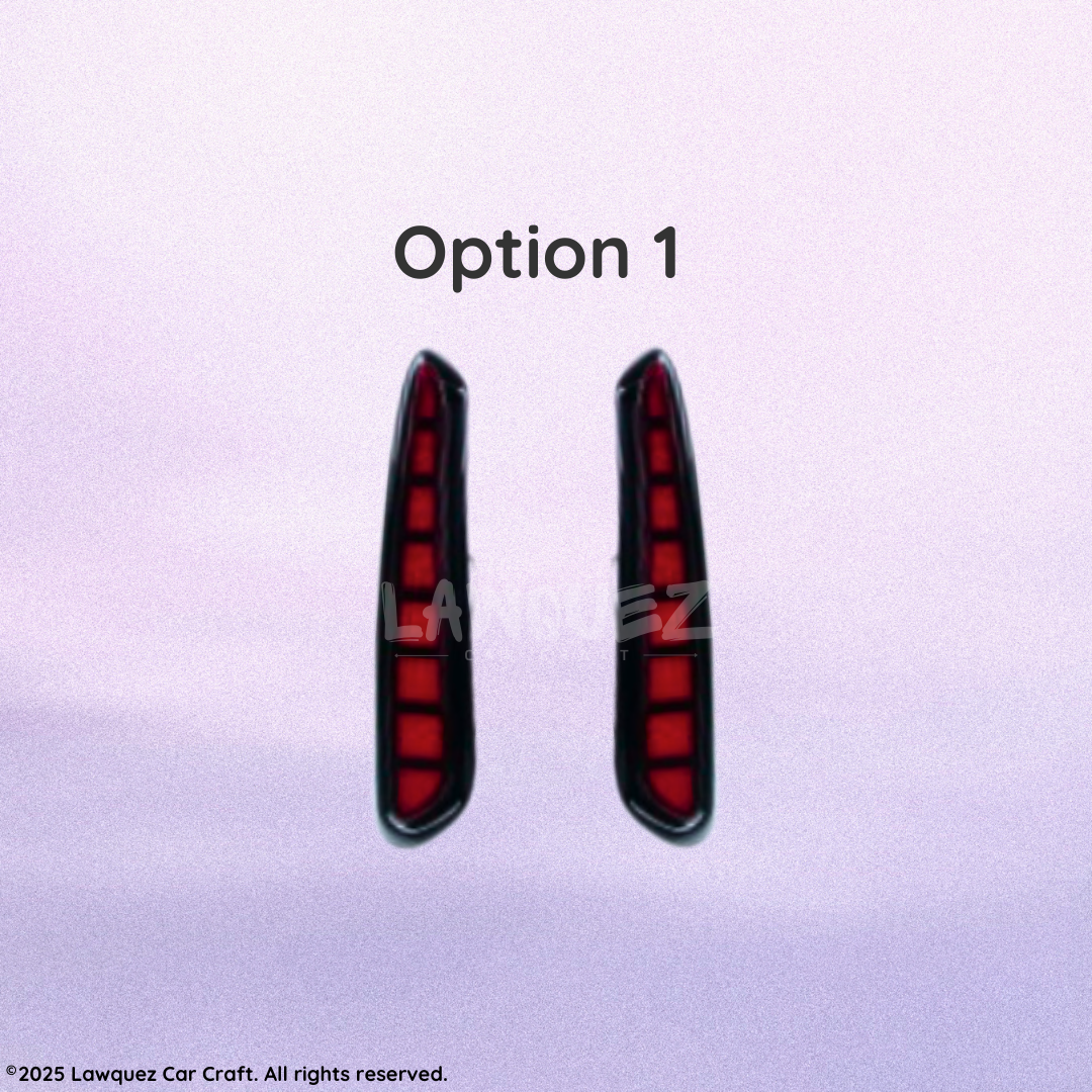 Honda Civic Type-R (2023-2024) LED Rear Bumper Lights