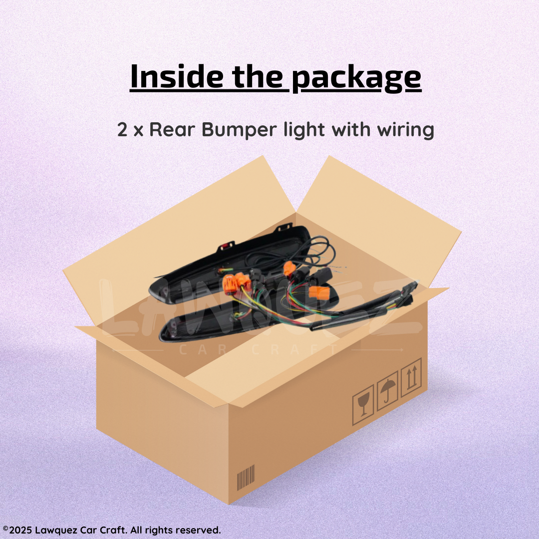 Honda Civic Type-R (2023-2024) LED Rear Bumper Lights